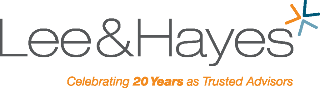 Lee & Hayes: Defining the brand of a professional intellectual property law firm Logo