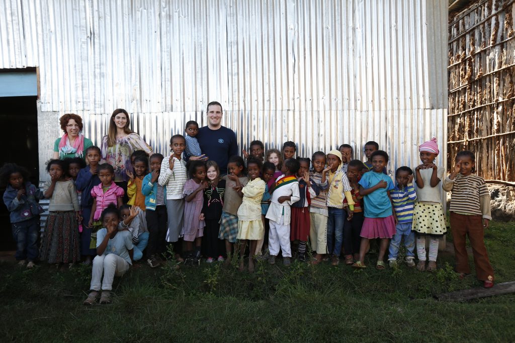 Ethiopia Woliso Care Point Visit with Childrens Hope Chest at Emmanuel Church on May 25, 2014.